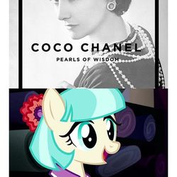 Size: 480x480 | Tagged: safe, coco pommel, earth pony, human, g4, coco chanel, comparison, irl, irl human, photo