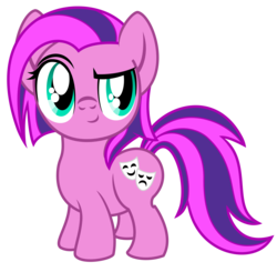 Size: 2112x2073 | Tagged: safe, artist:avarick, oc, oc only, oc:show stopper, earth pony, pony, female, filly, high res, simple background, solo, transparent background