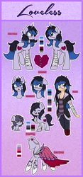 Size: 1226x2623 | Tagged: safe, artist:jellybray, oc, oc only, oc:beloved charm, human, bandage, clothes, dress, foal, gala dress, humanized, reference sheet