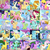 Size: 1000x1000 | Tagged: safe, edit, edited screencap, screencap, amethyst star, berry punch, berryshine, bon bon, candy mane, carrot top, cherry berry, cloud kicker, daisy, derpy hooves, dizzy twister, flower wishes, golden harvest, lemon hearts, lightning bolt, lily, lily valley, linky, lyra heartstrings, merry may, minuette, orange swirl, parasol, rainbowshine, roseluck, sassaflash, sea swirl, seafoam, shoeshine, sparkler, spring melody, sprinkle medley, sunshower raindrops, sweetie drops, thunder rush, twinkleshine, white lightning, earth pony, pegasus, pony, unicorn, applebuck season, call of the cutie, feeling pinkie keen, friendship is magic, g4, season 1, sonic rainboom (episode), swarm of the century, winter wrap up, artifact, background pony, background pony chart, collage, cropped, female, flower trio, mare, naming, old names, rainbow day, romana, romana t colgate, showers, showers (character), solo focus, wall of tags