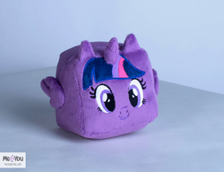 Size: 1400x1075 | Tagged: safe, artist:meplushyou, twilight sparkle, alicorn, pony, g4, cube, irl, photo, plushie, solo, twilight sparkle (alicorn)