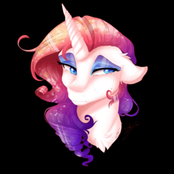 Size: 4000x4000 | Tagged: safe, artist:pinktonicponystudio, rarity, g4, absurd resolution, crying, female, floppy ears, solo