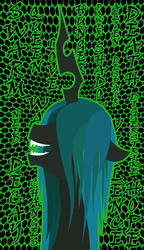 Size: 1600x2786 | Tagged: safe, artist:diggerstrike, queen chrysalis, g4, female, solo