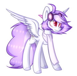 Size: 1466x1440 | Tagged: safe, artist:despotshy, oc, oc only, pegasus, pony, clothes, goggles, scarf, simple background, solo, spread wings, transparent background