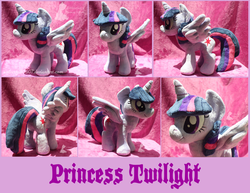 Size: 1600x1236 | Tagged: safe, artist:emberfallplush, twilight sparkle, alicorn, pony, g4, irl, photo, plushie, solo, twilight sparkle (alicorn)