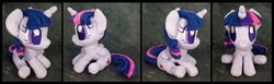 Size: 4421x1357 | Tagged: safe, artist:xnightmelody, twilight sparkle, alicorn, pony, g4, chibi, cute, irl, photo, plushie, solo, twilight sparkle (alicorn)