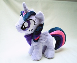 Size: 3166x2589 | Tagged: safe, artist:fafatacle, twilight sparkle, alicorn, pony, g4, chibi, high res, irl, photo, plushie, solo, twilight sparkle (alicorn)