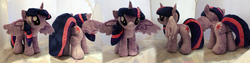 Size: 7637x1935 | Tagged: safe, artist:buttsnstuff, twilight sparkle, alicorn, pony, g4, irl, photo, plushie, solo, twilight sparkle (alicorn)