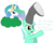 Size: 1000x800 | Tagged: safe, artist:mightyshockwave, lyra heartstrings, princess celestia, g4, angry, boot, bush, bust, dialogue, election, floppy ears, frown, hat, humie, open mouth, simple background, underhoof, veggietales, vermin supreme, white background