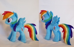 Size: 5328x3432 | Tagged: safe, artist:epicrainbowcrafts, rainbow dash, g4, irl, photo, plushie, solo