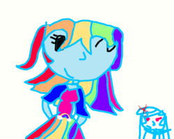 Size: 920x736 | Tagged: safe, artist:marioponyfan, rainbow dash, equestria girls, g4, female, solo