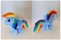 Size: 1280x853 | Tagged: safe, artist:starmassacre, rainbow dash, g4, irl, photo, plushie, solo