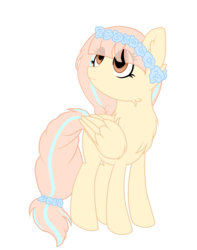 Size: 2000x2539 | Tagged: safe, artist:czywko, oc, oc only, oc:kiyomi, pegasus, pony, flower, high res, rose, show accurate, simple background, solo, transparent background, vector