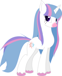 Size: 3522x4266 | Tagged: safe, artist:xvenek, oc, oc only, oc:winter eclipse, pony, unicorn, cutie mark, solo, vector, white