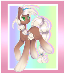 Size: 1152x1313 | Tagged: safe, artist:clefficia, oc, oc only, oc:december snow, earth pony, pony, solo