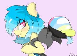 Size: 907x665 | Tagged: safe, artist:tamyarts, oc, oc only, earth pony, pony, solo, tongue out