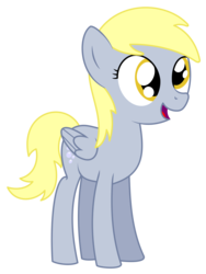 Size: 2100x2800 | Tagged: safe, artist:peternators, derpy hooves, g4, where the apple lies, cute, derpabetes, female, high res, simple background, solo, teenage derpy hooves, teenager, transparent background, vector, younger