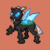 Size: 512x512 | Tagged: safe, artist:phonicb∞m, thorax, changeling, g4, male, pixel art, pokémon, rom hack, solo