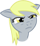Size: 40x46 | Tagged: safe, edit, derpy hooves, pegasus, pony, g4, emoticon, female, happy, mare, simple background, solo, transparent background