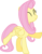 Size: 5000x6348 | Tagged: safe, artist:lman225, fluttershy, g4, absurd resolution, cute, eyes closed, female, raised hoof, raised leg, simple background, smiling, solo, transparent background, vector