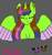 Size: 488x516 | Tagged: safe, artist:kellysans, twilight sparkle, oc, oc only, alicorn, pony, art, fusão, magical lesbian spawn, offspring, solo, twilight sparkle (alicorn)