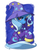 Size: 1275x1650 | Tagged: safe, artist:latecustomer, part of a set, trixie, pony, unicorn, g4, clothes, cute, diatrixes, female, hat, hoodie, mare, oversized clothes, solo, trixie's hat