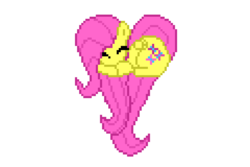 Size: 960x640 | Tagged: safe, fluttershy, g4, female, pixel art, simple background, solo, transparent background