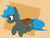 Size: 1003x764 | Tagged: safe, artist:whatsapokemon, oc, oc only, oc:jade shine, pegasus, pony, lineless, solo