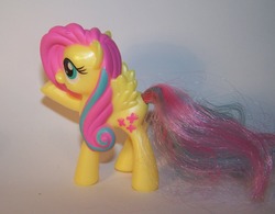 Size: 1485x1158 | Tagged: safe, photographer:kisscurl, fluttershy, g4, irl, mcdonald's happy meal toys, photo, solo, toy
