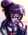 Size: 680x850 | Tagged: safe, artist:yukiru, sci-twi, twilight sparkle, equestria girls, g4, book, colored pupils, cute, female, glasses, moe, solo, twiabetes