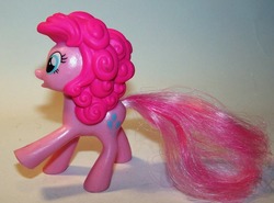 Size: 1375x1020 | Tagged: safe, photographer:kisscurl, pinkie pie, g4, irl, mcdonald's, mcdonald's happy meal toys, photo, solo, toy