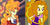 Size: 638x320 | Tagged: safe, adagio dazzle, equestria girls, g4, comparison, dragon ball, dragon ball z, zangya