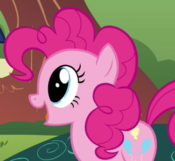 Size: 370x341 | Tagged: safe, screencap, pinkie pie, earth pony, pony, g4, maud pie (episode), cropped, cute, female, mare, solo