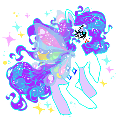 Size: 505x513 | Tagged: safe, artist:suippumato, rarity, g4, sonic rainboom (episode), female, glimmer wings, solo