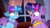 Size: 826x466 | Tagged: safe, artist:lynchristina, twilight sparkle, oc, oc:galaxy star, alicorn, pony, g4, clothes, costume, fake wings, floppy ears, nightmare night, remembrance (audio drama), twilight sparkle (alicorn)