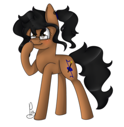 Size: 1173x1200 | Tagged: safe, artist:soundwavepie, oc, oc only, earth pony, pony, simple background, solo, transparent background