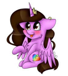 Size: 1077x1200 | Tagged: safe, artist:soundwavepie, oc, oc only, oc:clefficia, alicorn, pony, alicorn oc, simple background, solo, transparent background