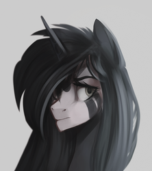 Size: 800x900 | Tagged: safe, artist:orfartina, oc, oc only, pony, unicorn, bust, portrait, solo