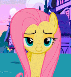 Size: 400x434 | Tagged: safe, edit, edited screencap, screencap, fluttershy, pegasus, pony, flutter brutter, g4, animated, badass, cool guys don't look at explosions, epic, explosion, female, flutterbadass, gif, mare, smugshy, solo, walking, walking away from explosion