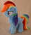 Size: 1426x1600 | Tagged: safe, artist:sewpoke, rainbow dash, g4, irl, photo, plushie, solo