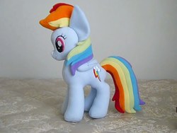 Size: 640x480 | Tagged: safe, artist:disneykitten96, rainbow dash, g4, irl, photo, plushie, solo