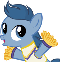 Size: 10890x11391 | Tagged: safe, artist:cyanlightning, perky prep, g4, the cart before the ponies, .svg available, absurd resolution, cheerleader, simple background, solo, transparent background, vector