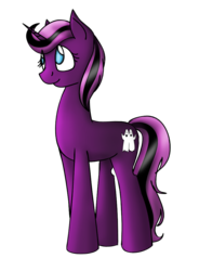 Size: 760x1032 | Tagged: safe, artist:stuflox, oc, oc only, oc:eerie story, pony, unicorn, simple background, solo, transparent background