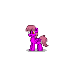 Size: 400x400 | Tagged: safe, oc, oc only, oc:cherry grape, pony, pony town, simple background, solo, transparent background