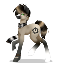 Size: 3000x3000 | Tagged: safe, artist:itsizzybel, oc, oc only, earth pony, pony, clothes, high res, scarf, simple background, solo, transparent background