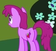 Size: 180x163 | Tagged: safe, screencap, berry punch, berryshine, pony, g4, the mysterious mare do well, berry butt, butt, cropped, female, mare, plot, solo