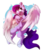 Size: 1850x2000 | Tagged: safe, artist:zaphyray, oc, oc only, oc:vionova, pegasus, pony, chest fluff, simple background, solo, transparent background