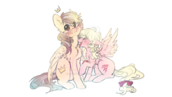 Size: 1024x576 | Tagged: dead source, safe, artist:chocori, oc, oc only, oc:dream whisper, oc:prince whateverer, blushing, licking, male, oc x oc, shipping, simple background, straight, tongue out, transparent background