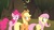 Size: 1100x618 | Tagged: safe, screencap, applejack, fluttershy, pinkie pie, earth pony, pegasus, pony, feeling pinkie keen, g4, my little pony: friendship is magic, applebutt, balloonbutt, butt, female, flutterbutt, looking back, mare, plot, raised hoof, trio