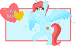 Size: 5791x3537 | Tagged: safe, artist:plone, oc, oc only, oc:tender breeze, pegasus, pony, rearing, simple background, solo, transparent background